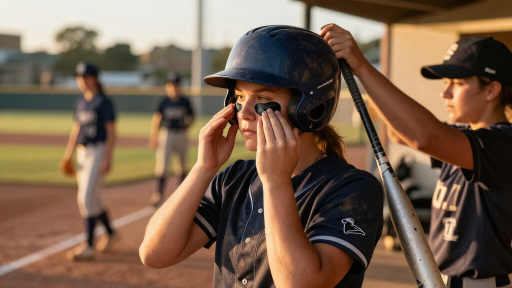 softball eye black stickers