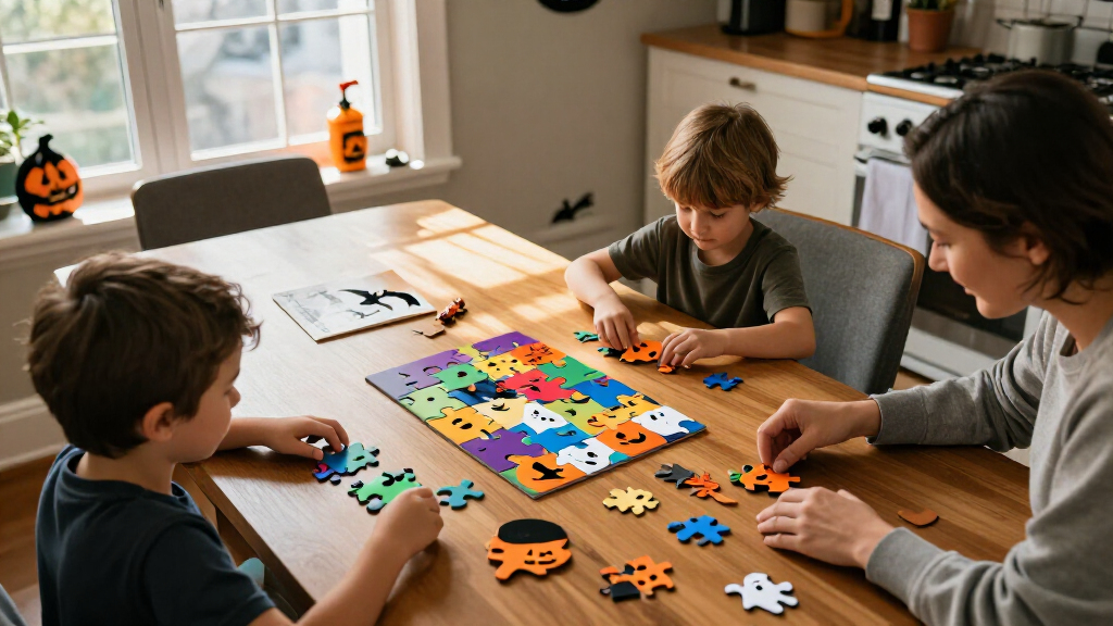halloween themed jigsaw puzzles