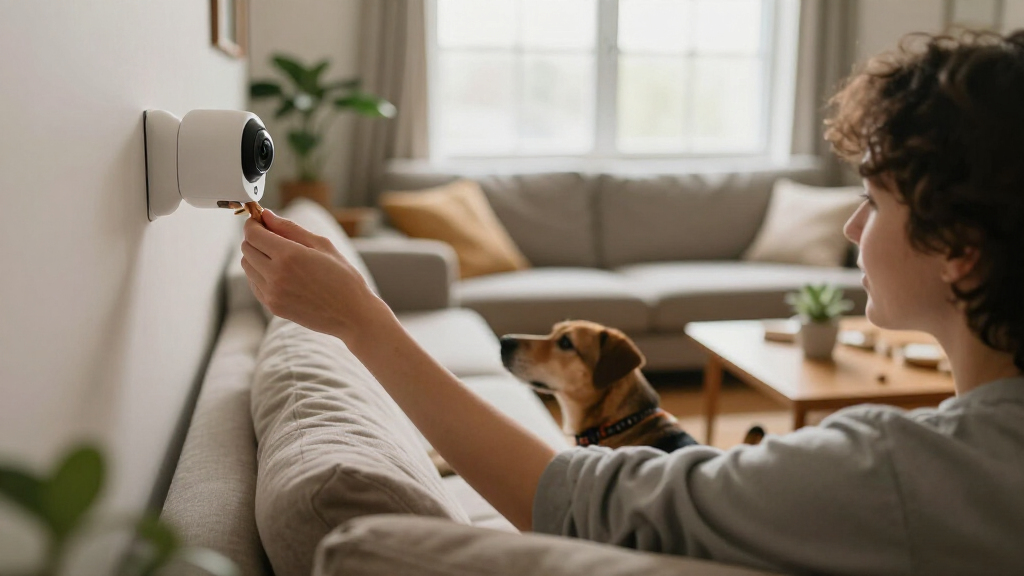 best pet camera with treat dispenser 360