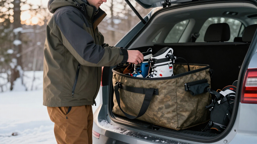 ski boot storage bag