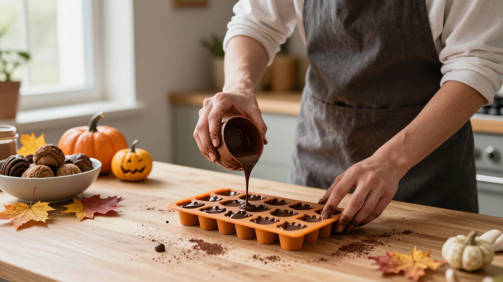 Halloween chocolate molds