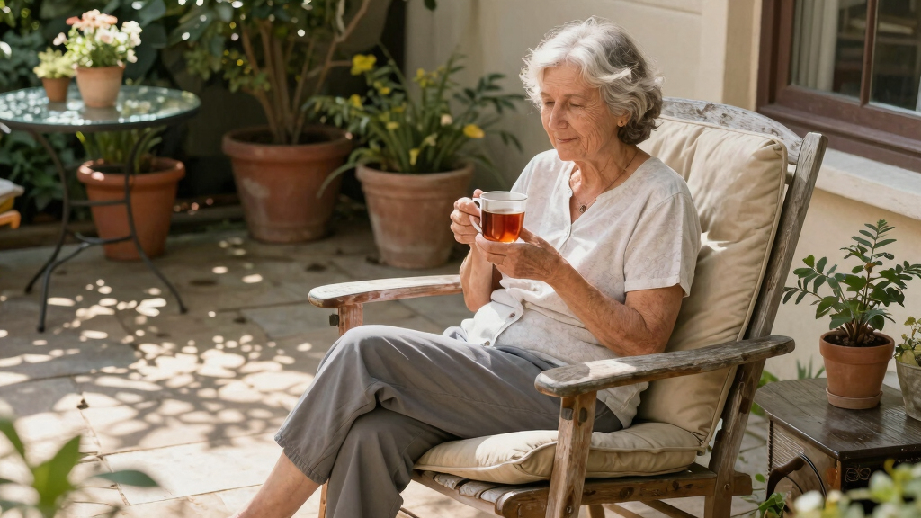 senior-friendly outdoor patio furniture