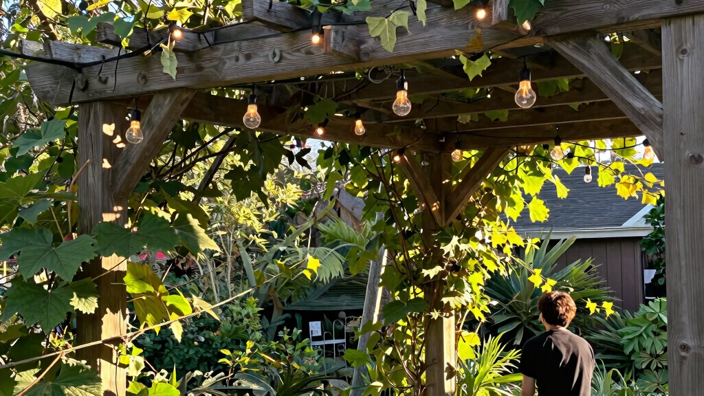 outdoor string lights