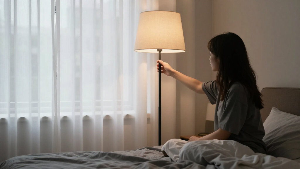 best floor lamp for calming bedroom after separation