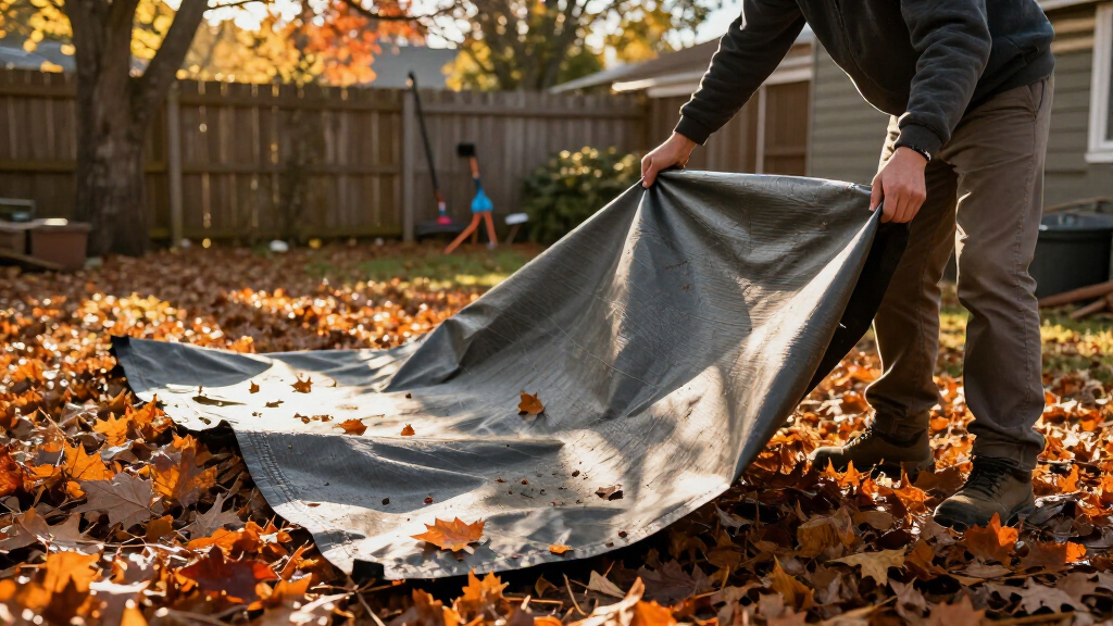 best heavy duty tarps for hauling leaves and brush