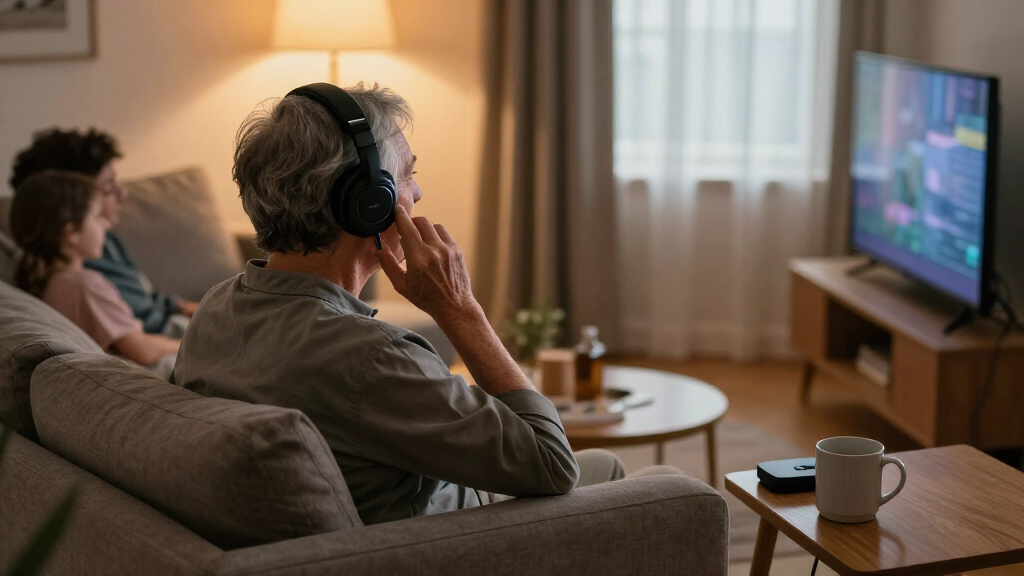 TV headphones for hard of hearing