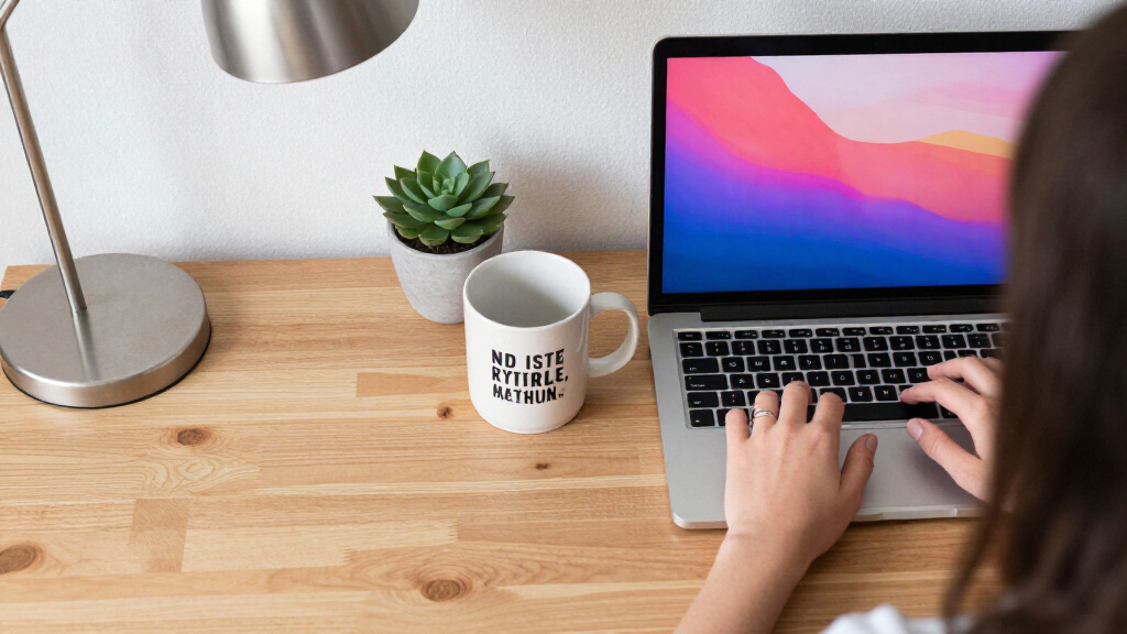 motivational quote desk accessories