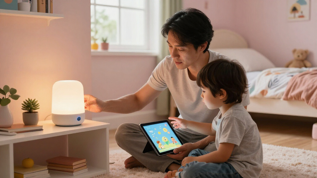 smart home gadgets for kids rooms