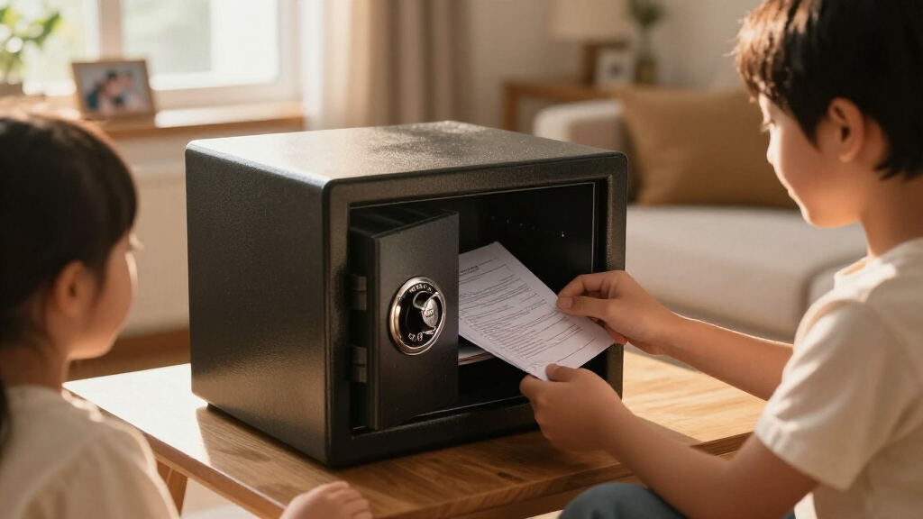 waterproof safe for important family papers