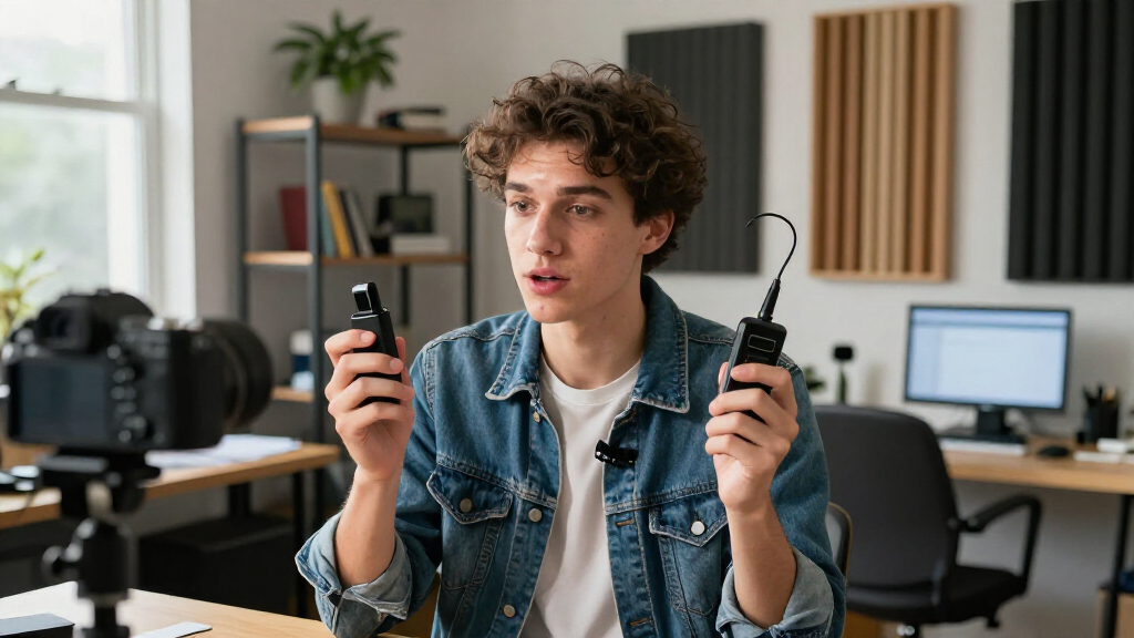 wireless lav mic system for creators