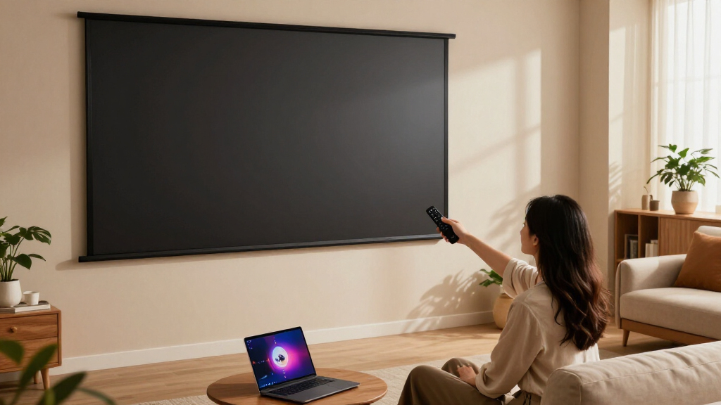 ambient light rejecting projector screen