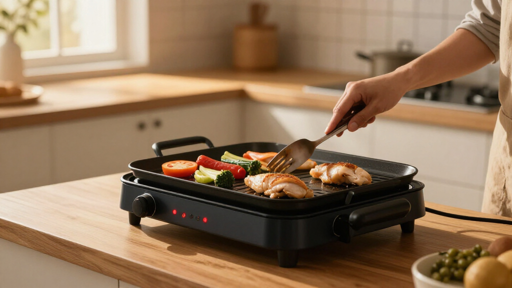 indoor electric grill for busy families