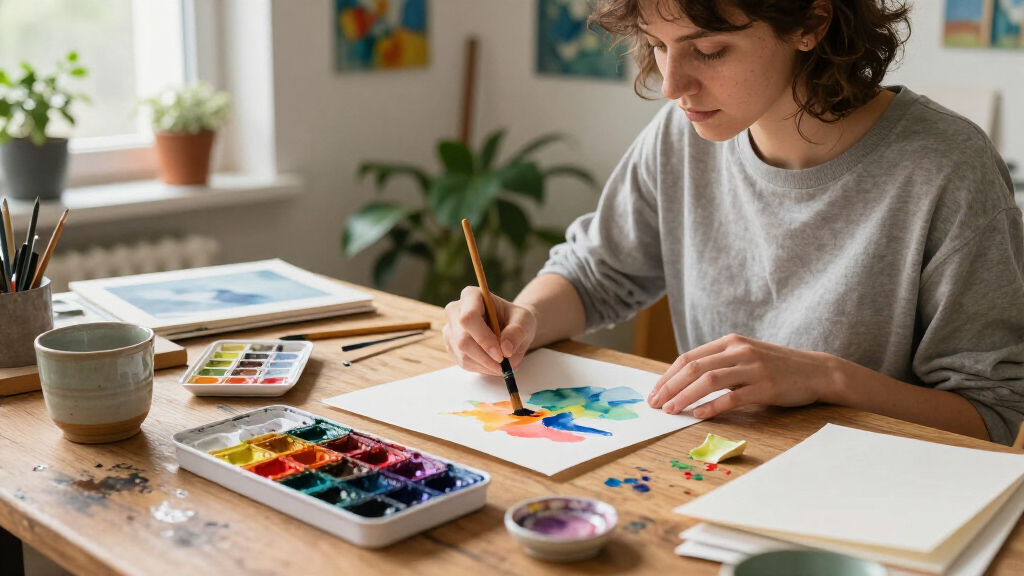watercolor painting sets