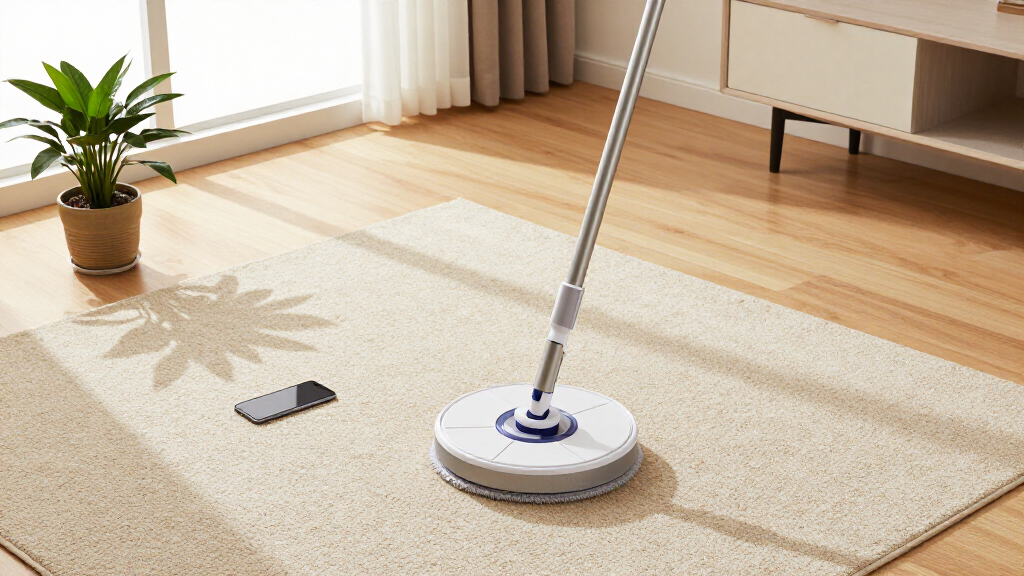 robot mop for open floor plans