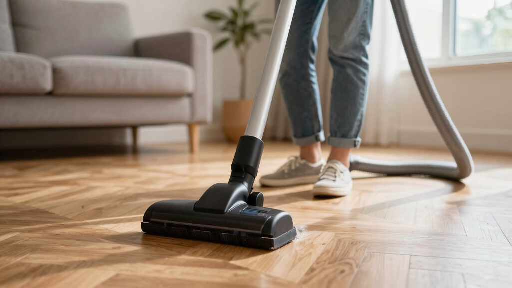 best canister vacuum with parquet head