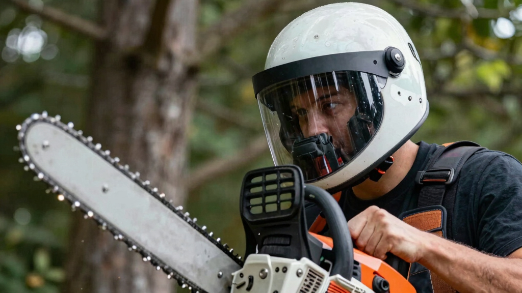 best chainsaw helmet with face shield