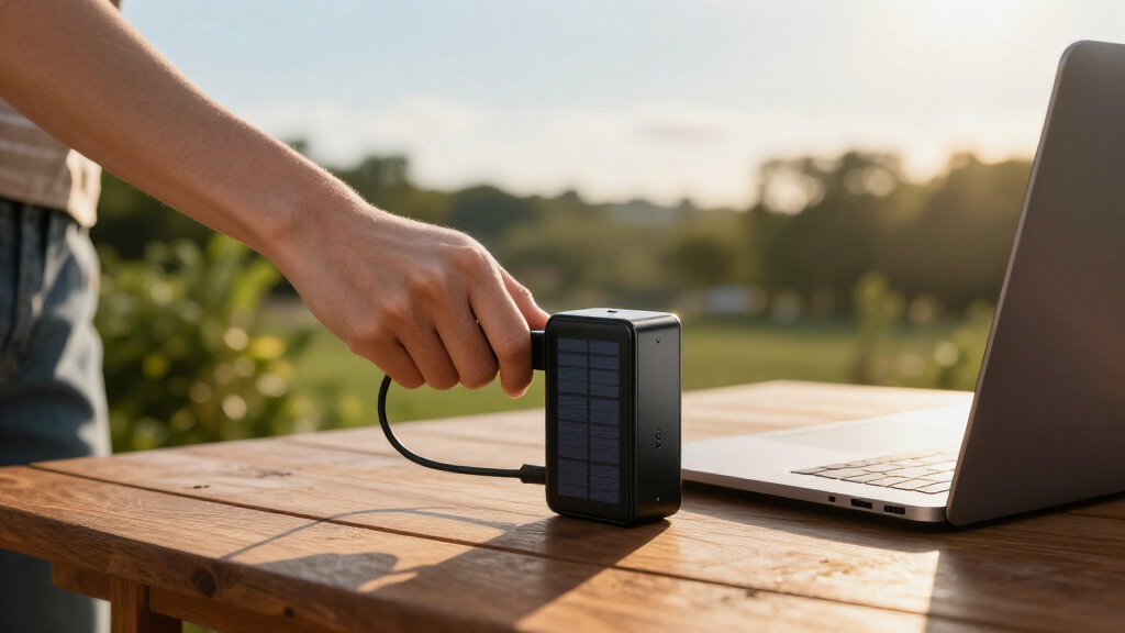 solar-powered laptop chargers