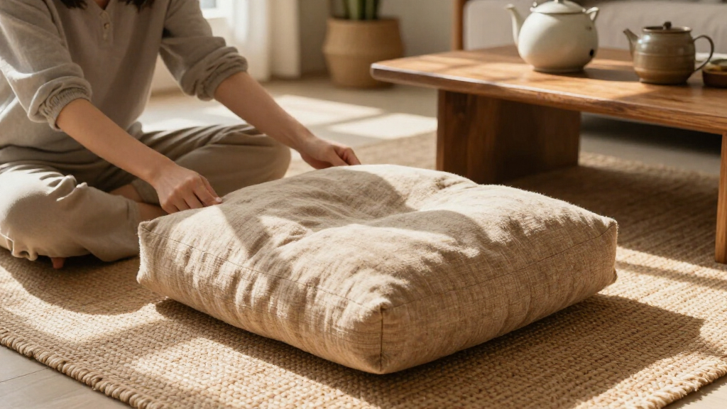 best extra large buckwheat meditation cushion