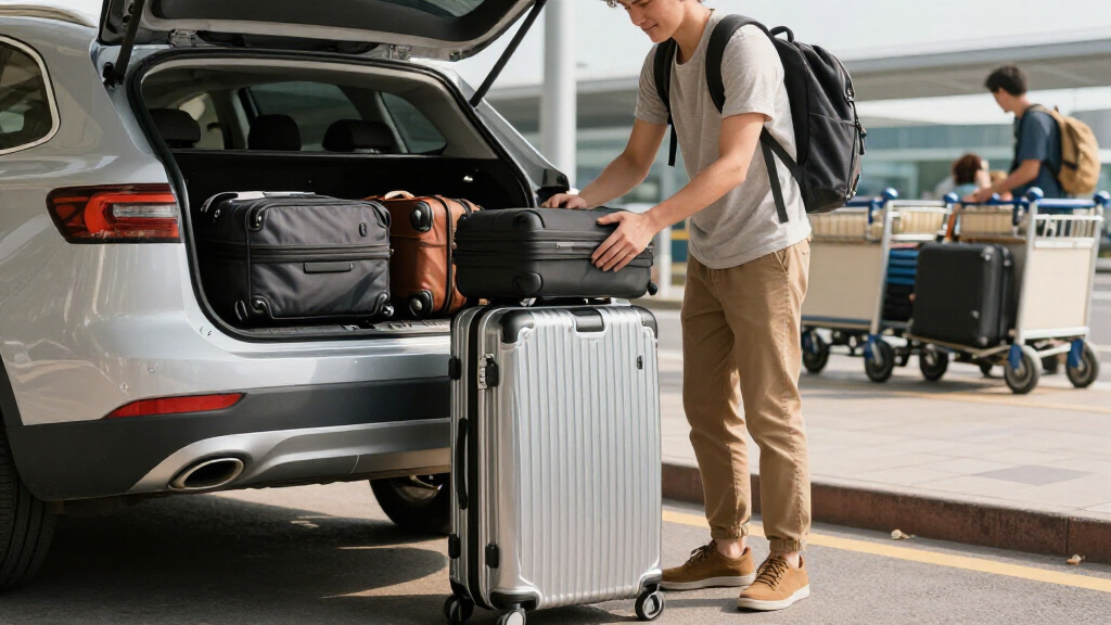 3 piece luggage set for international travel