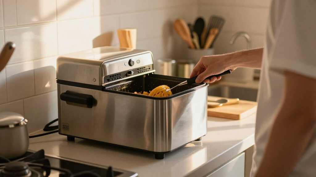 compact deep fryers for small kitchens