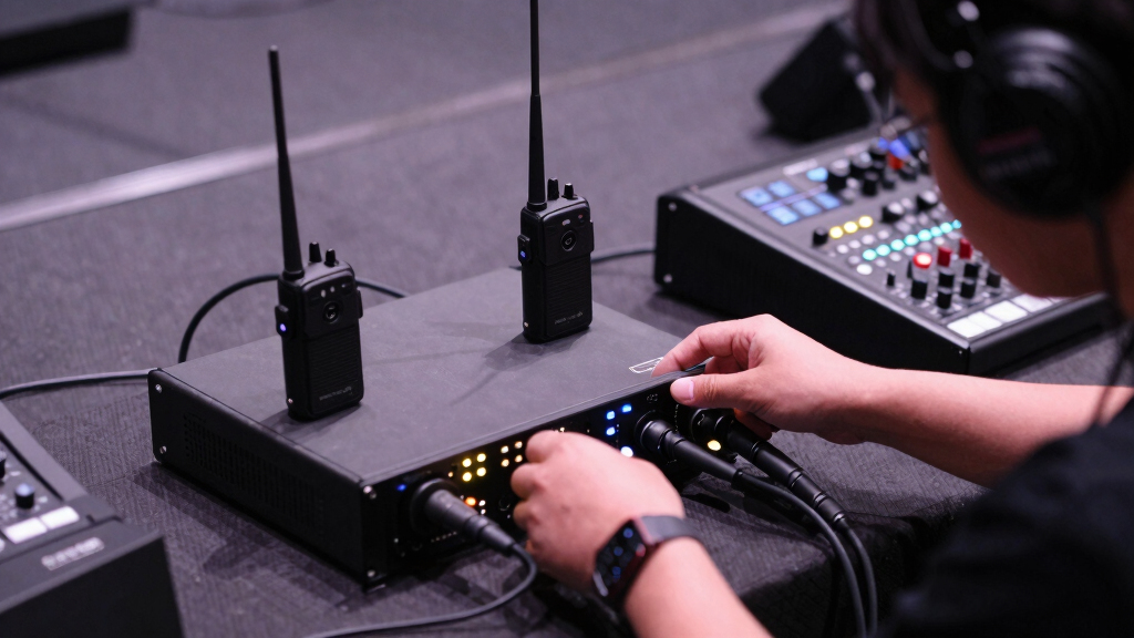 wireless microphone systems for live performances