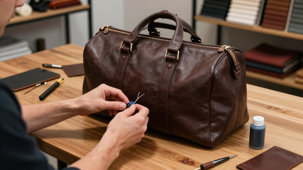best weekender bag leather premium