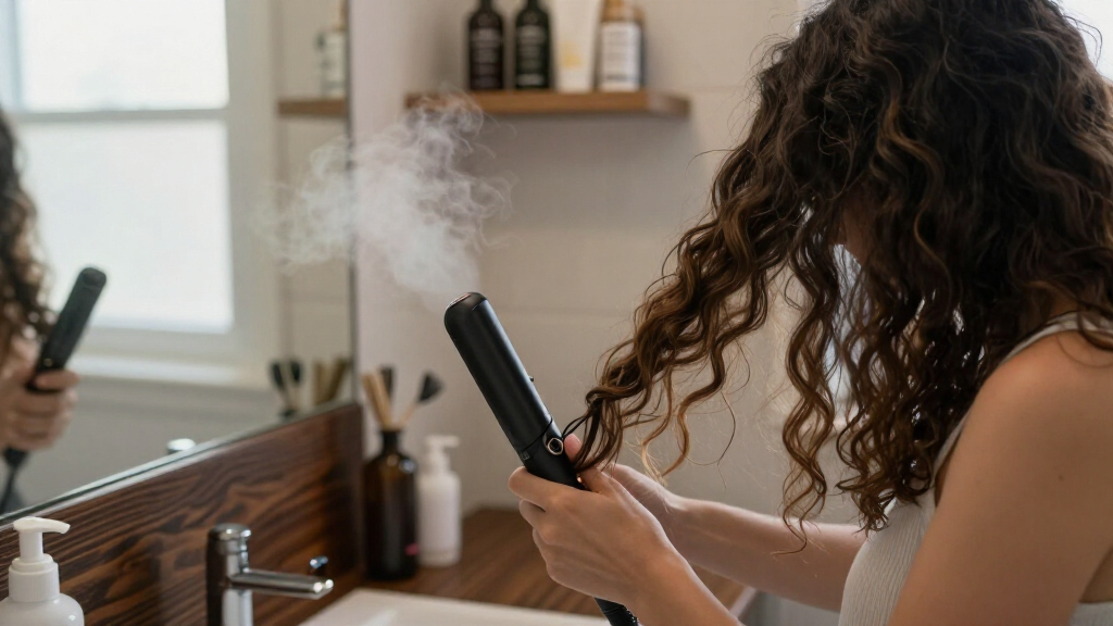 best steam straightener for thick hair