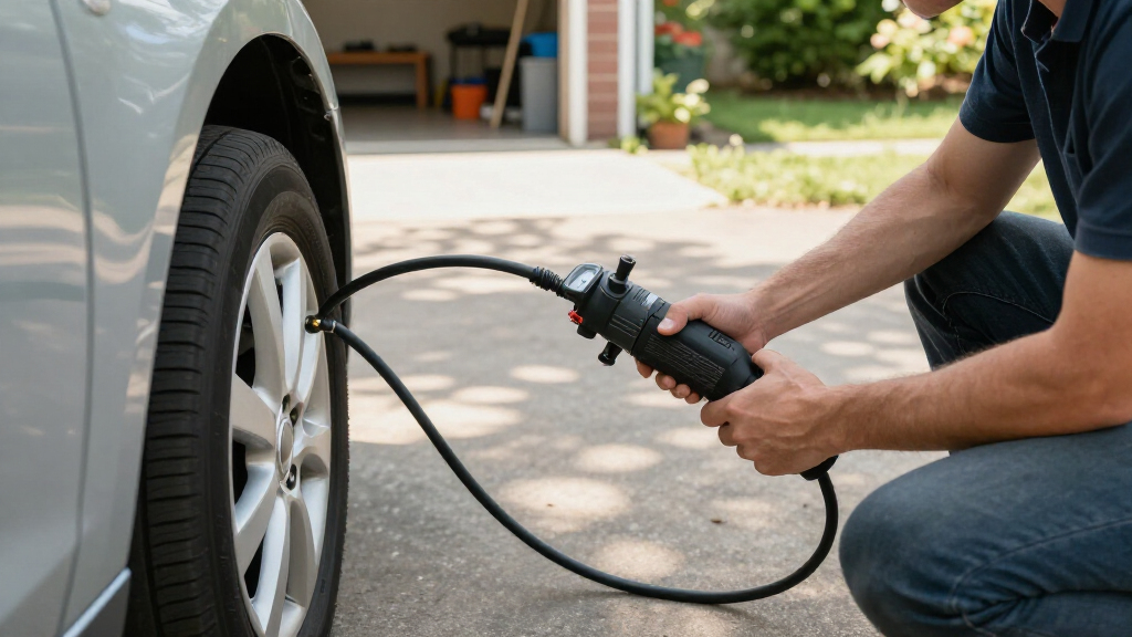 air compressor tire inflator 12v