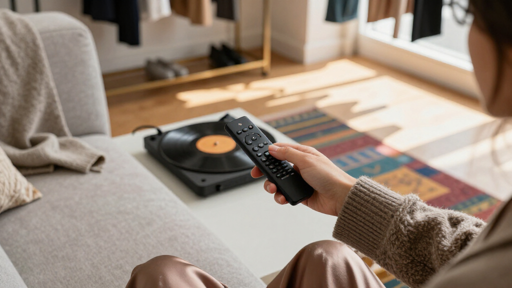 media players with voice control