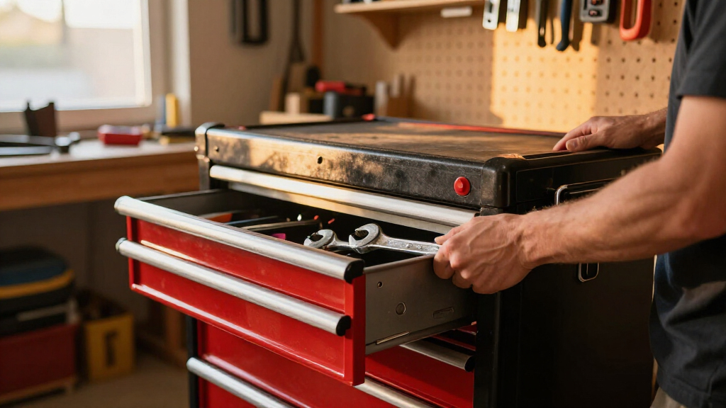 best rolling tool chests for organized garage setups