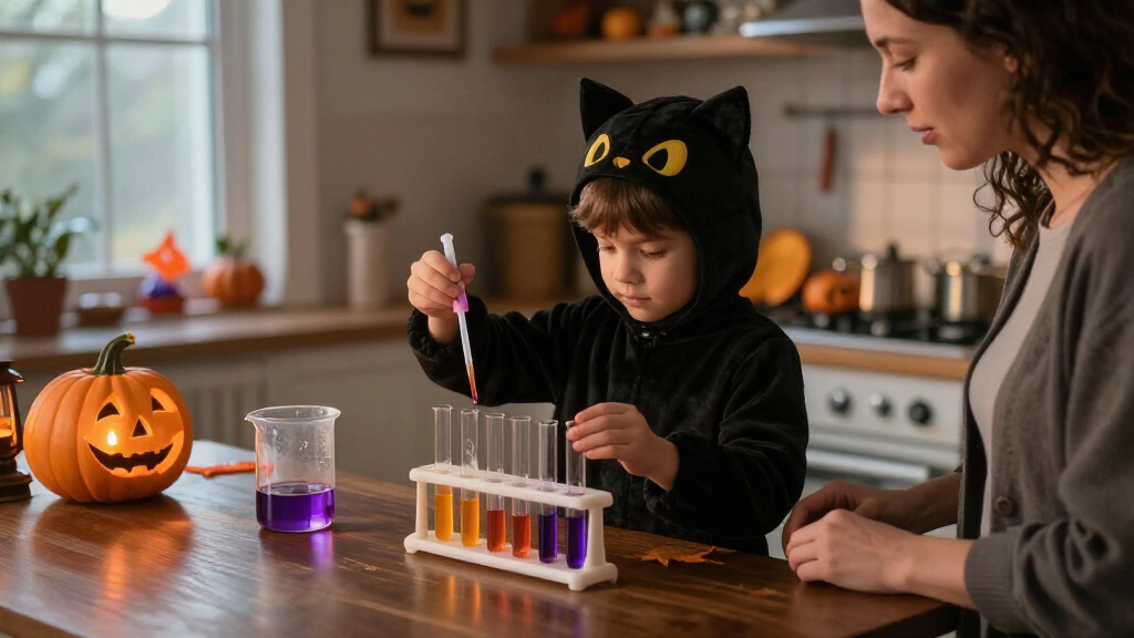 Halloween costume science kits