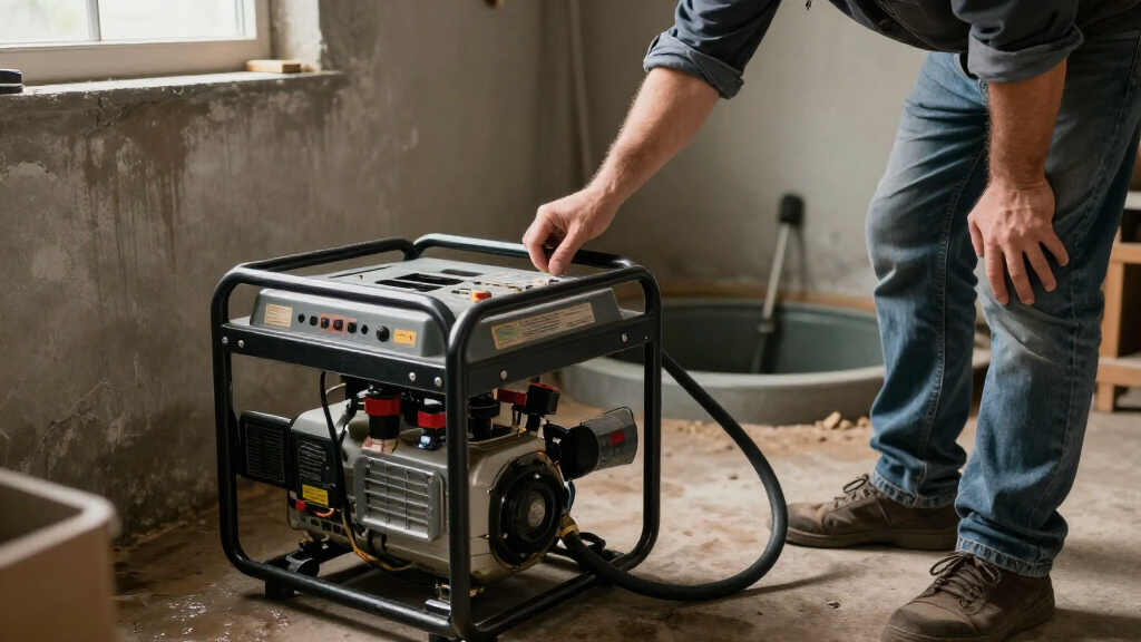 best generators for running sump pumps in outages