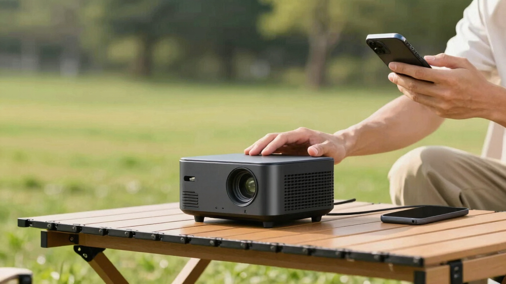 outdoor portable projectors