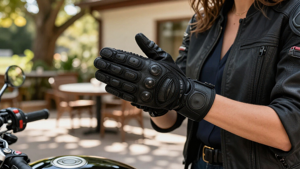 motorcycle gloves for safety