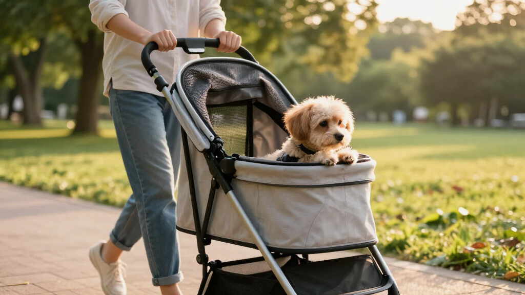 pet stroller for small dogs travel