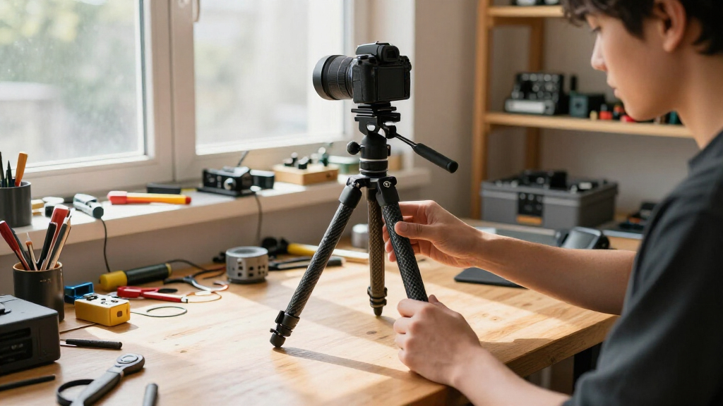 top-rated carbon fiber tripod for makerspaces