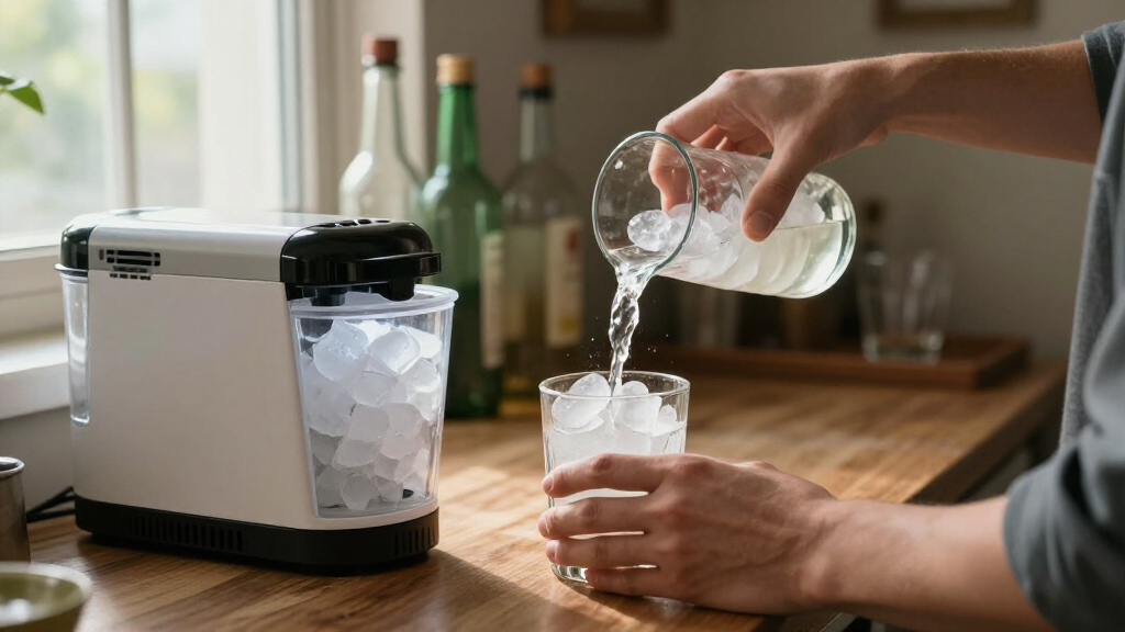 best compact nugget ice makers for home bars