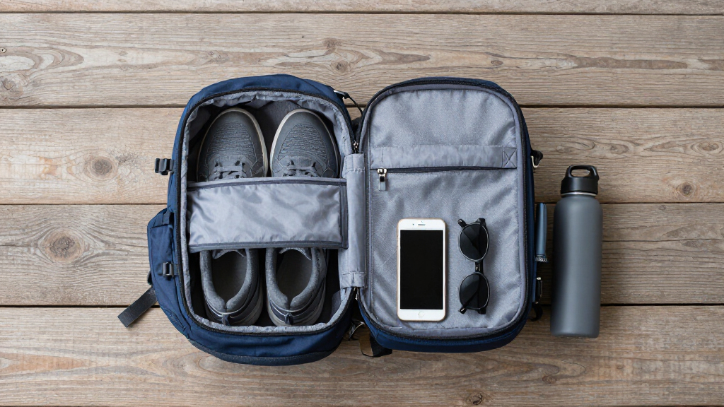best travel backpacks with shoe compartment
