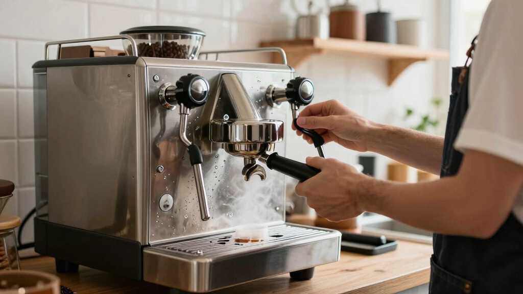 best dual boiler espresso machine with automatic flush cycle