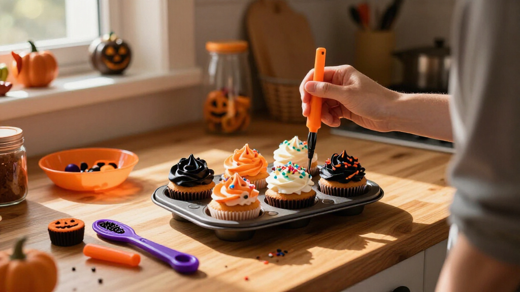 Halloween cupcake decorating kits