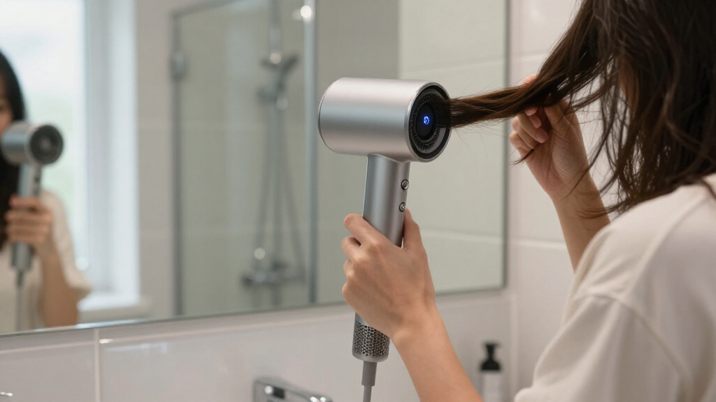 professional temperature controlled hair dryer