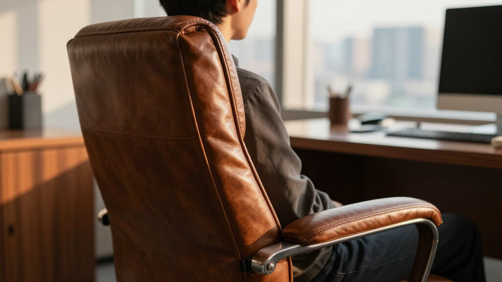 leather executive office chair