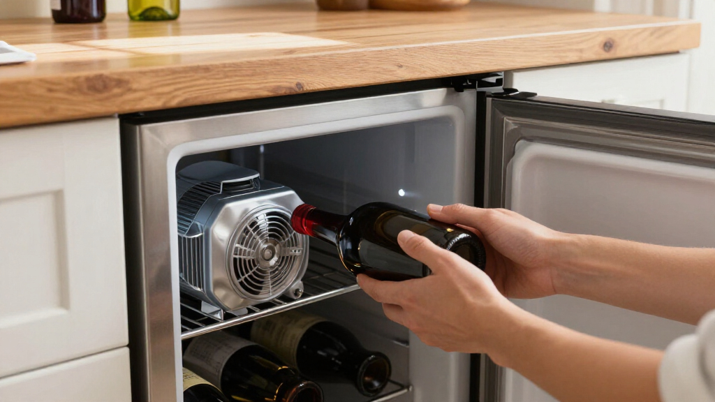 wine fridge for quiet compressors