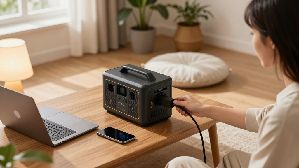 portable power station for short outages