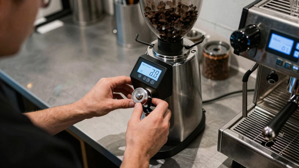 best hopper espresso grinder with timed dosing