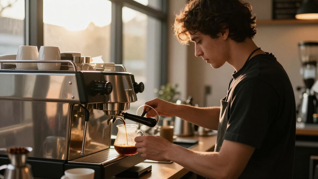 commercial batch coffee brewer