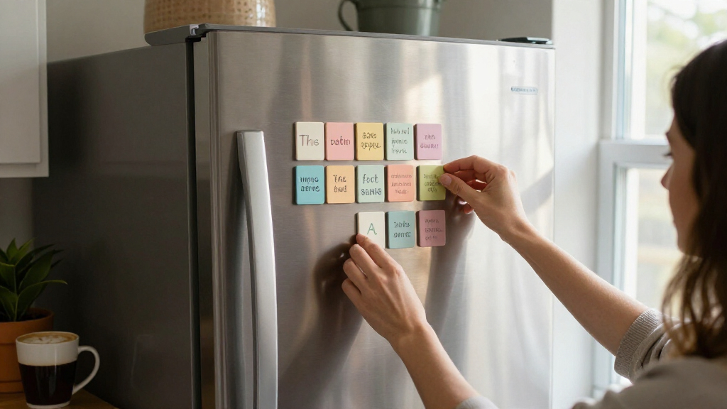 affirmation fridge poetry kits