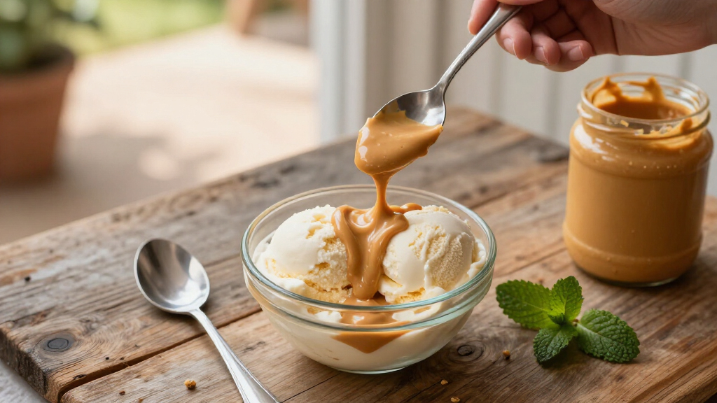 peanut butter sauce for ice cream