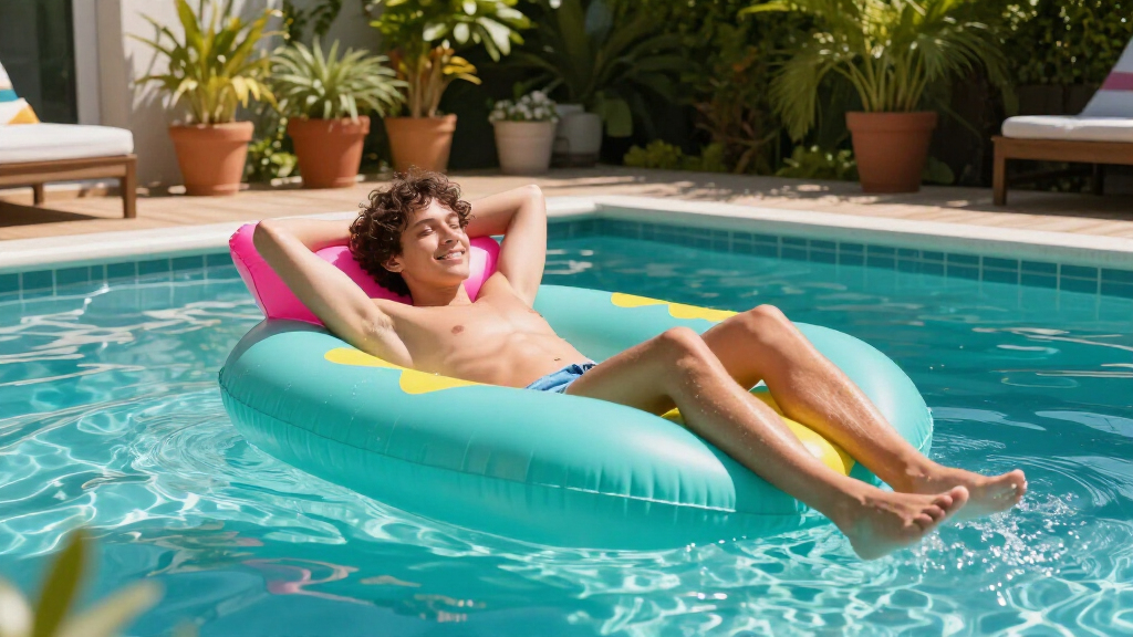 inflatable pool floats