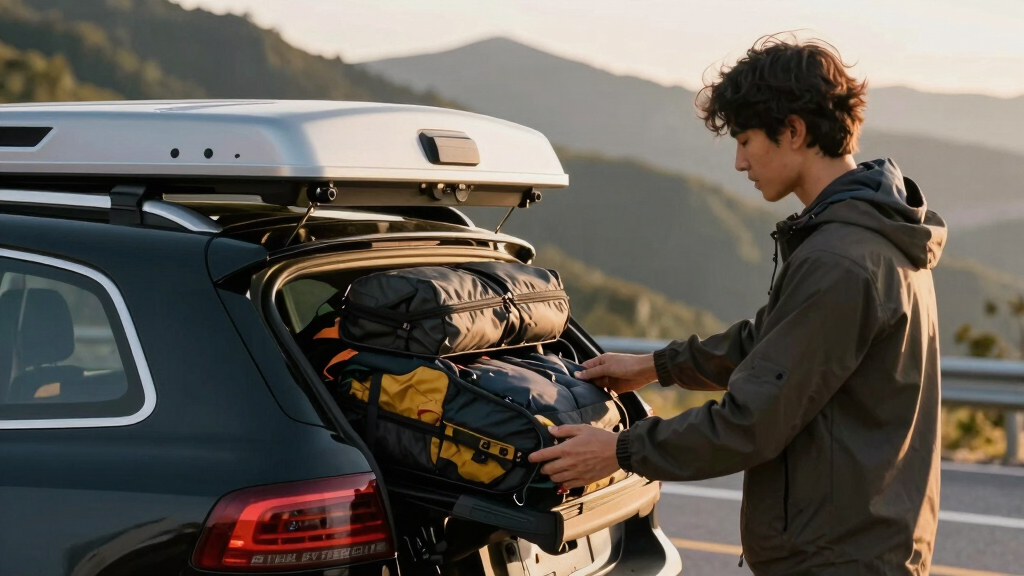 best rooftop cargo box for off-grid road trips